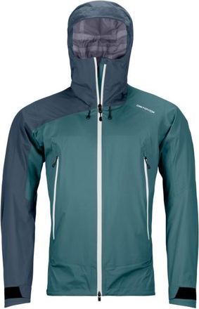 Ortovox Westalpen 3L Light Jacket Regenjacke f&uuml;r Herren | t&uuml;rkis/blau