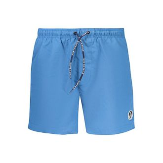 North Sails Blu Polyester Mannen Zwem Boxer
