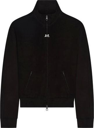 Courr&egrave;ges Giacca con zip - Nero