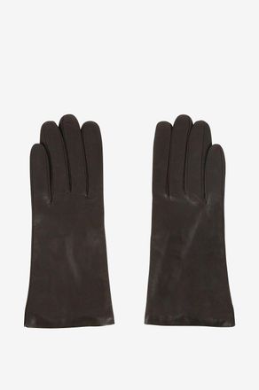 Sermoneta Gloves Handschuhe aus Nappaleder mit Kaschmirfutter