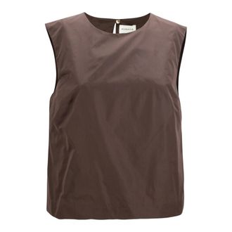P.A.R.O.S.H. P.a.r.o.s.h., Tops, Dames, Bruin, L, Sleeveless Tops