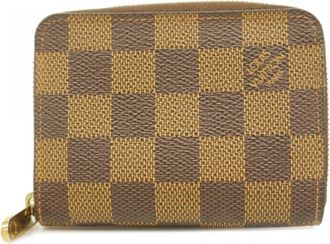 Louis Vuitton Ebene Coin Purse/Coin Case (Pre-Owned)