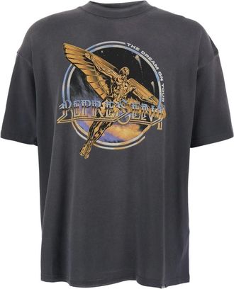 Represent Represent, Heren, Tops, Grijs, Maat: S Katoen