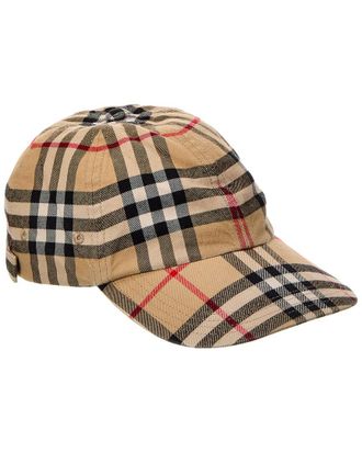 Burberry Check Baseball Cap