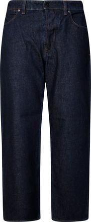 Stone Island Loose-Fit Indigo Denim Jeans with Classic Five-Pocket Design