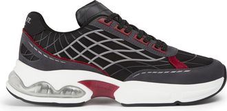 Mallet Footwear Mens Neptune Trainers in Grey Leather - Size UK 13