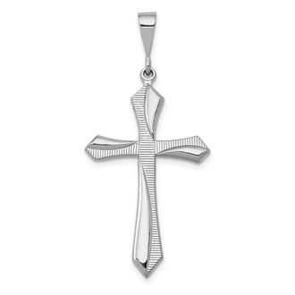 Diamond2Deal 14k Gold Passion Cross Pendant