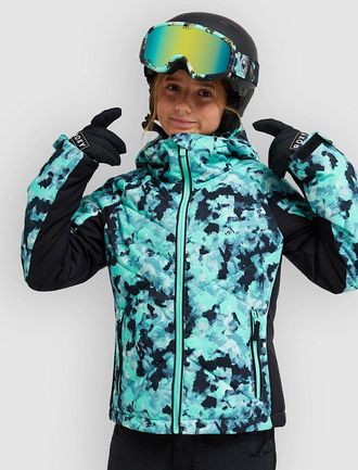 Roxy Snowdrift Girl Kids Chaqueta azul