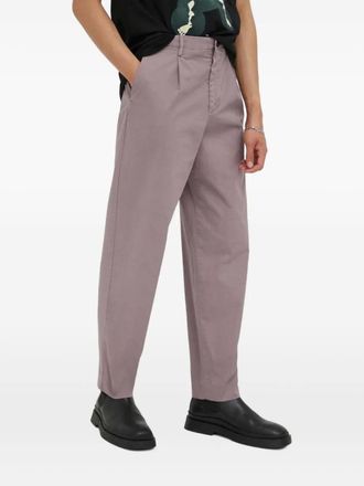 Paul Smith pleated-front trousers - men - Fabric - 32 - Purple