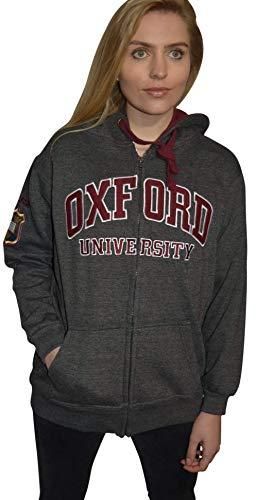 SWEAT-SHIRT CAPUCHE CONTRASTÉE HOMME - Oxford Grey / Navy imprimé et