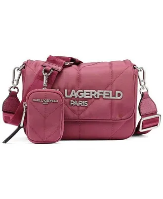 Karl Lagerfeld Voyage Messenger in Currant at Nordstrom