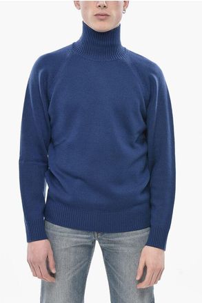 Paolo Pecora Virgin Wool Turtleneck Sweater size L