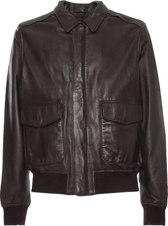 Schott NYC Giacca in pelle - Marrone