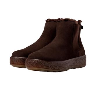 Madewell Joey Warm Pull-On Chelsea Boot Dark Coffee NC297-239 Womens