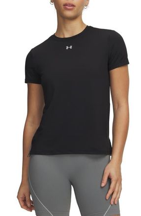 Under Armour Vanish Short Sleeve Shirt in Ultimate Black //Mod Gray at Nordstrom, Size Xx-Large