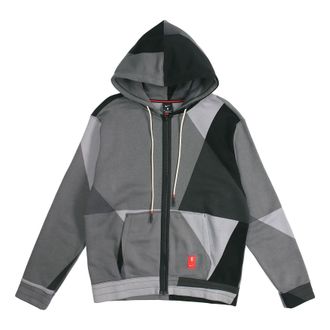 Nike Kyrie Irving Colorblock Zipper Hooded Jacket Grey BV9286-010