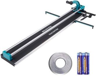 OEM Fliesenschneider Doppelschienen Schnittl&auml;nge Von 1200mm, Schnittst&auml;rke 4-15mm Mindest. Schnittbreite 25mm Fliesenschneidmaschine Inkl. Extra Schneidra