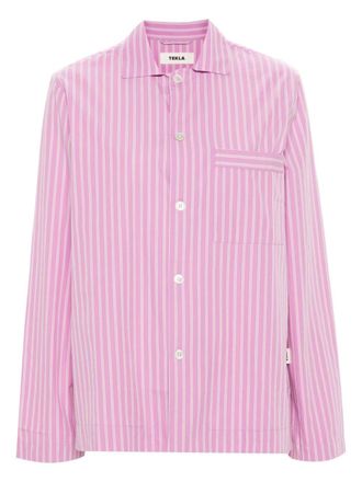 Tekla Top pigiama a righe - Rosa