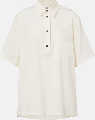 Toteme Oversized polo shirt
