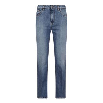 Fay Jeans, Dames, Blauw, W27, Katoen, Straight Jeans