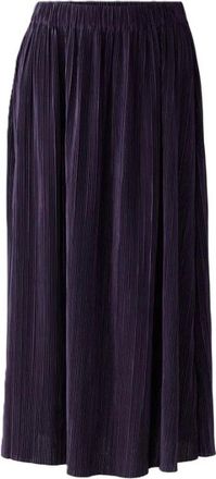 Oui Falda plisada - Skirts - Mujer - P&uacute;rpura - S