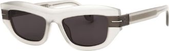 Palm Angels Unisex Black Cat Eye Sunglasses PERI10ECLAIRE 0907