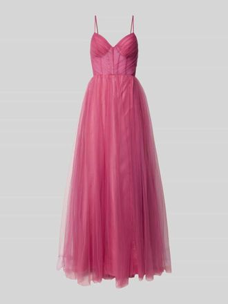 Luxuar Luxuar Abendkleid mit Herz-Ausschnitt in Rot, Gr&ouml;&szlig;e 42
