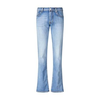 Jacob Cohen Flared Jeans, male, Blue, Size: W38 Flared Jeans