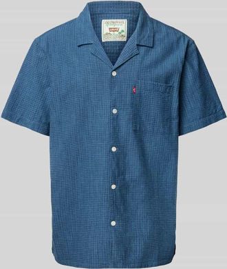 Levi's Relaxed Fit Freizeithemd mit Brusttasche Modell THE SUNSET CAMP in Blau, Gr&ouml;&szlig;e S