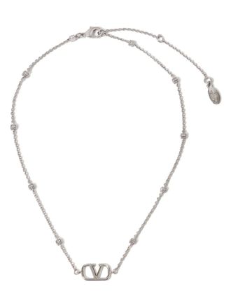 Valentino Garavani VLogo Signature necklace - Silver