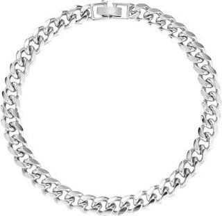 Adornia Curb Chain Anklet in Silver at Nordstrom Rack