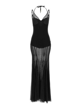 Elisabetta Franchi red carpet dress