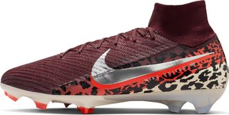 Nike Mens United Mercurial Superfly 10 Elite Firm-Ground High-Top Soccer Cleats in Red | IO8438-661