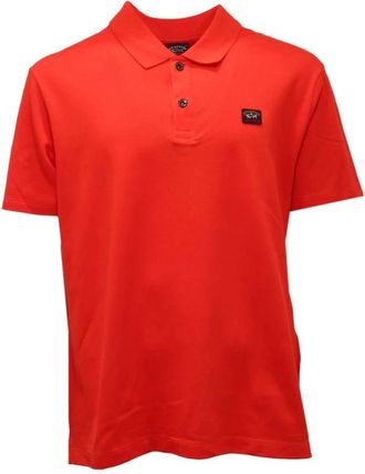 Paul & Shark C0P1000 Polo Shirt - Heren - Polos - Oranje - S - Katoen - Tops