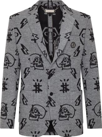 Philipp Plein Blazer Skull
