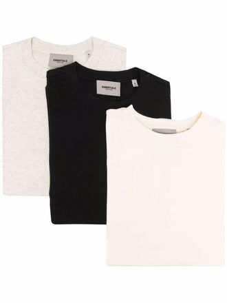 Fear of God Set van drie T-shirts - Beige