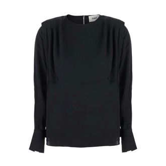 BA&SH Top in raso Cadie - - Blouses & Shirts - Donna - Nero - M