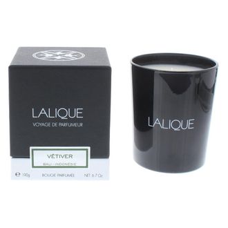 TJ Hughes Lalique Vetiver Bali Indonesie Candle 190g - TJ Hughes