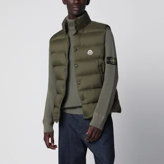 Moncler Green Tibb padded vest