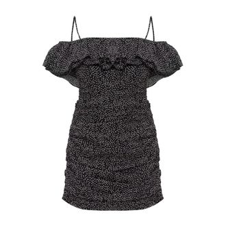 Isabel Marant Kleedjes, Dames, Zwart, L, Katoen, Davilia Jurk