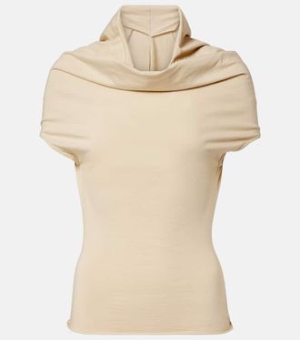 Rick Owens Cotton jersey top