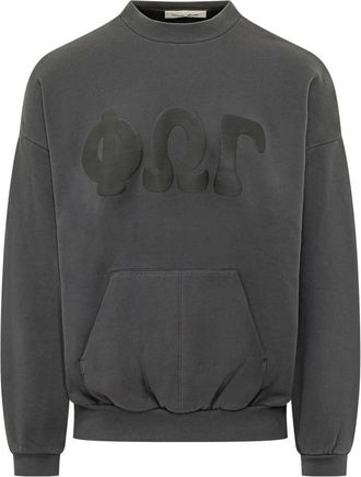 Fear of God 90s Sweatshirt - Heren - Sweatshirts - Grijs - XS - Katoen - Hoodies & sweatvesten