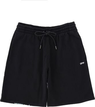 Off-white Printed Shorts