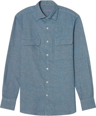 Robert Talbott Morgan Workshirt Luxe Flannel Shirt