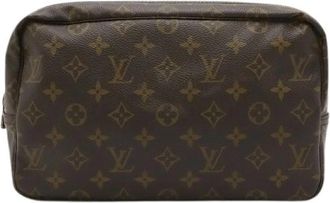 Louis Vuitton Pre-owned Trousse Toilette Monogram Pouch - Heren - Vintage Tassen - Bruin - ONE Size - Vintage