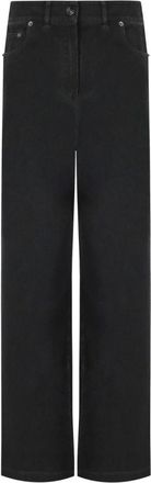 Max Mara Jeans, Dames, Zwart, M, Katoen, Gelato Jeans