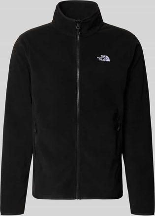 The North Face Fleecejacke mit Stehkragen Modell GLACIER in Black, Gr&ouml;&szlig;e XXL