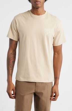 Museum of Peace and Quiet Warped Graphic T-Shirt in Taupe at Nordstrom, Size X-Small