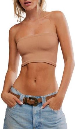 Free People Amelia Bandeau Bra in Tawny Birch at Nordstrom Rack, Size X-Small/small
