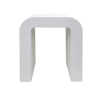 Mobili Rebecca Mesa De Centro Mobili Rebecca Ametrine 45x40x30 Cm Mdf Blanco Moderno